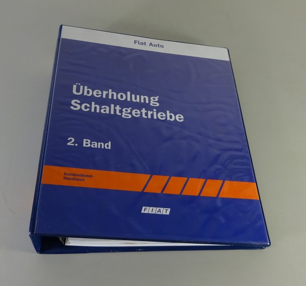 Werkstatthandbuch Fiat Schaltgetriebe Ulysse, Bravo, Marea, Coupé Fiat ab 1994