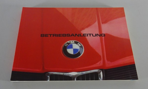 Betriebsanleitung BMW 3er E21 315 / 316 / 318i / 320 / 323i Stand 06/1981