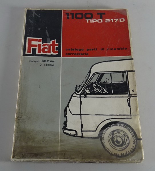 Teilekatalog Fiat 1100 T, Typ 217 D - Karosserie Stand 04/1964