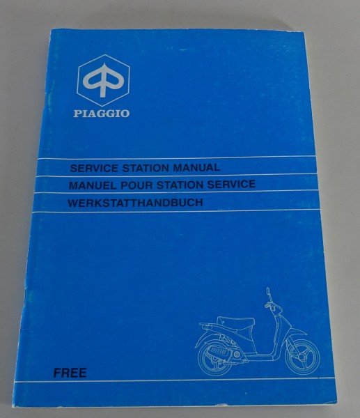 Werkstatthandbuch Piaggio Motorroller Free Stand 01/1993