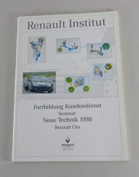 Schulungsunterlage / Technische Info Renault Clio von 1998