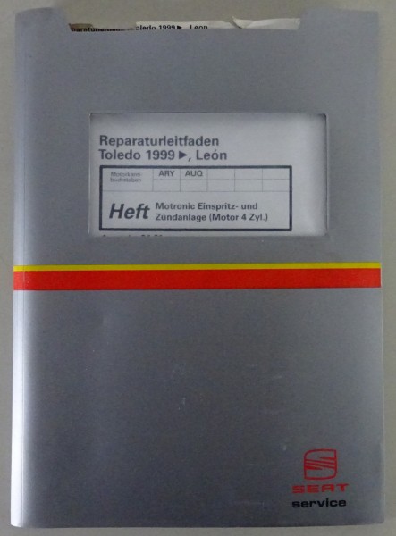 Werkstatthandbuch Seat Toledo / Leon 1999 Motronic Einspritz- + Zündanlage 4 Zyl