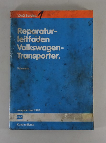 Werkstatthandbuch / Reparaturleitfaden VW Bus T3 Stand 06/1985