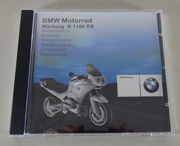 Wartungsanleitung / Handbuch auf CD BMW R 1150 RS - Stand 06/2001