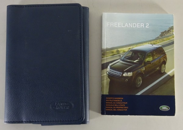 Bordmappe + Handbuch | Owner's manual + wallet Land Rover Freelander 2 | 2012