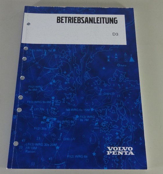 Betriebsanleitung Volvo Penta D3 Bootsmotoren D3-110i bis D3-220A Stand 06/2014