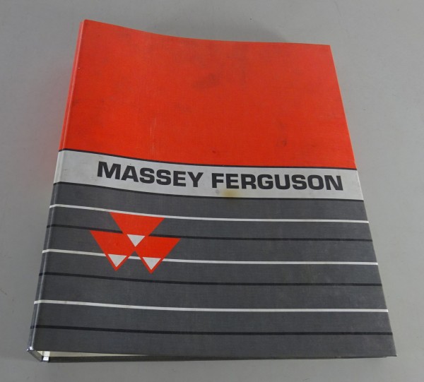 Schulungsunterlagen Massey Ferguson Mähdrescher 32/34/36/38/40 Stand 1996