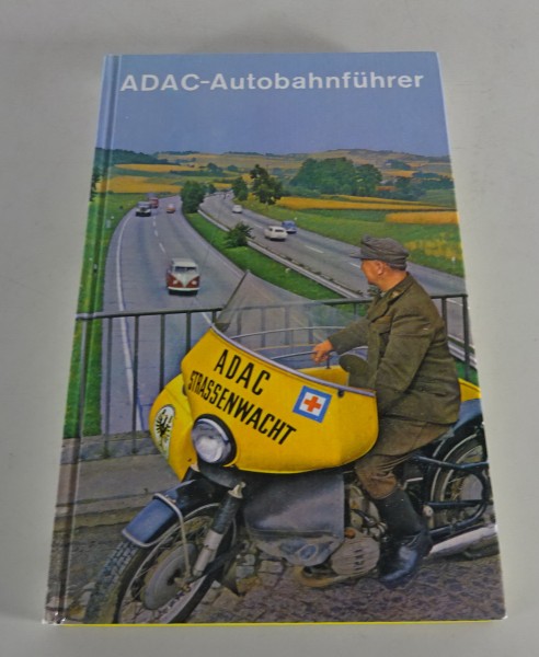 Taschenbuch ADAC Autobahnführer Stand ca. 1963