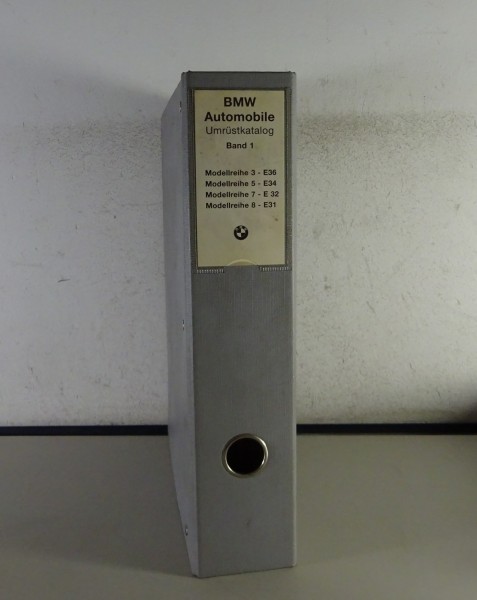 Werkstatthandbuch Umrüstkatalog BMW E36 + M3, E34, E32, E31 Baujahr 1992 - 1998