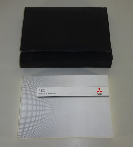 Wallet + Owner´s Manual / Handbook Mitsubishi ASX Crossover SUV from 2013