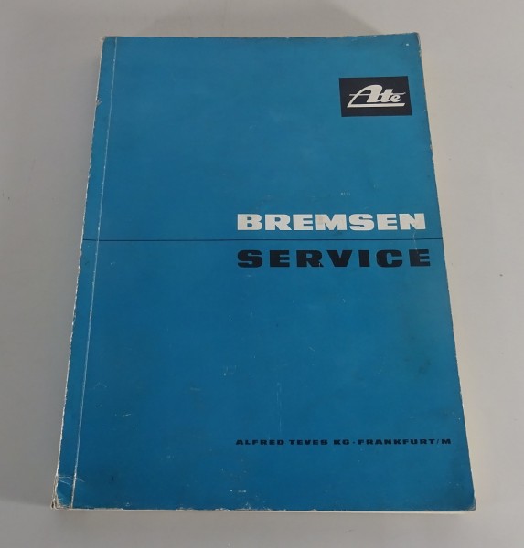 Wartungshandbuch / Handbuch ATE Bremsen Stand 09/1965