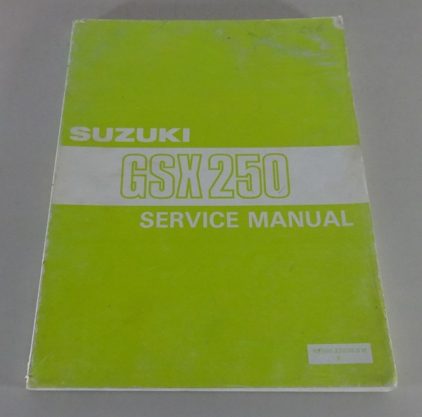 Werkstatthandbuch / Service Manual / Suzuki GSX 250 Stand 04/1983