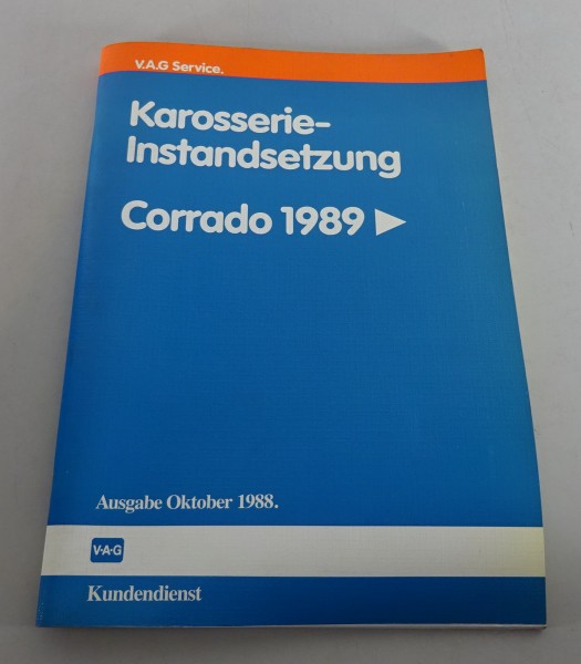 Werkstatthandbuch / Karosserie Instandsetzung VW Corrado ab 1989 Stand 10/1988
