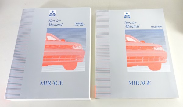 Workshop Manual / Service Manual Mitsubishi Colt / Mirage C50 from 1993 - 1995