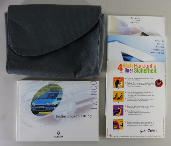 Bordmappe + Betriebsanleitung Renault Twingo Stand 12/2000