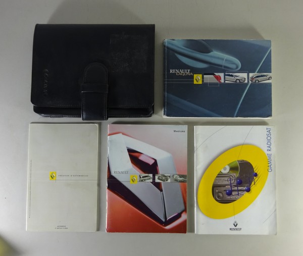 Bordmappe + Betriebsanleitung / Handbuch Renault Laguna II von 09/2003