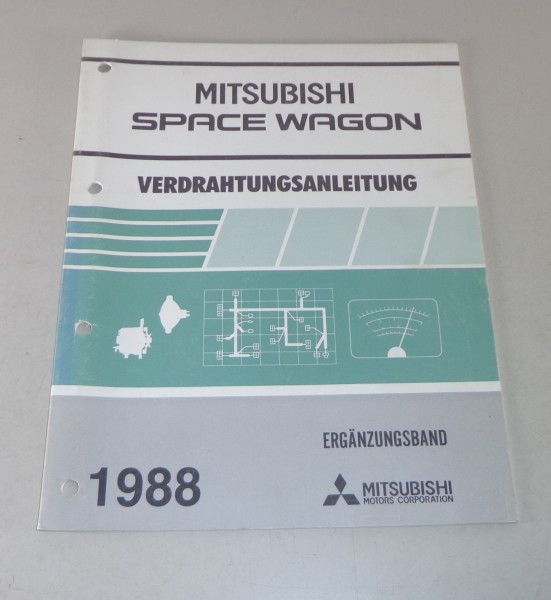 Werkstatthandbuch Mitsubishi Space Wagon Elektrik Schaltpläne ab Baujahr 1988