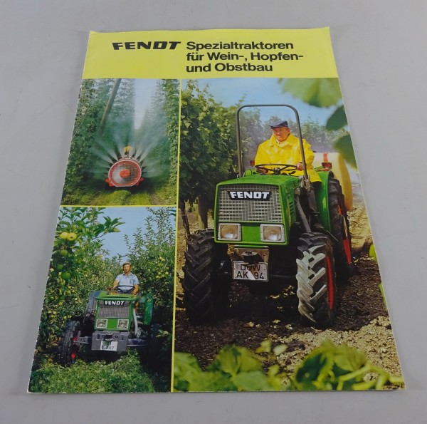 Prospekt Fendt Farmer 200 V / 203 V / 204 V / 203 P / 204 P Stand 02/1980