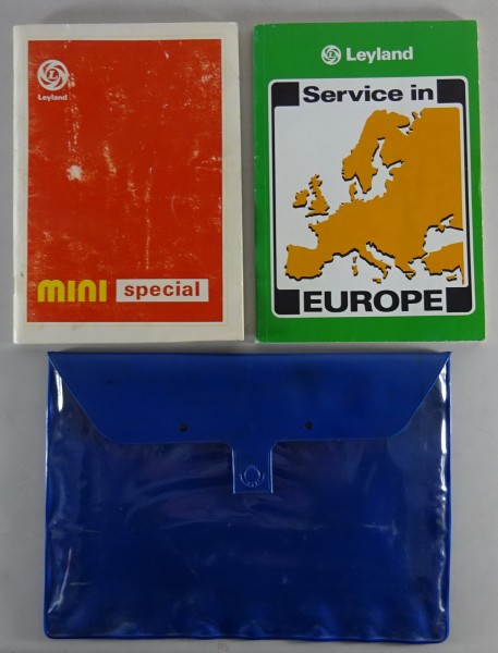 Bordmappe + Betriebsanleitung Leyland Austin Mini Special 1098ccm Stand 06/1977