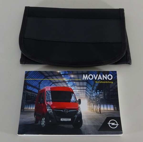 Bordmappe + Betriebsanleitung / Handbuch Opel Movano B Transporter Stand 07/2019