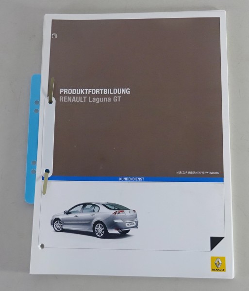 Schulungsunterlage / Technische Info Renault Laguna GT von 06/2008