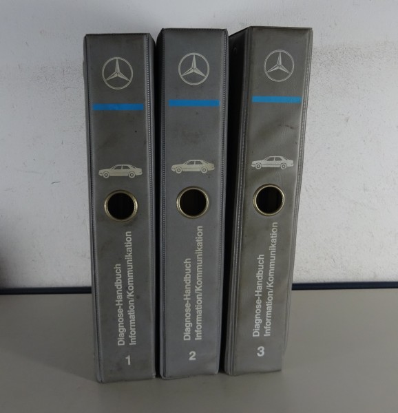 Werkstatthandbuch Kommunikation Mercedes-Benz W124, W140, R129 Band 1-3 ab 1993