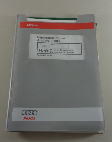 Werkstatthandbuch Audi A6 C5 / 4B Einspritzanlage Ausgabe 04/97