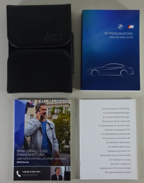 Bordmappe + Betriebsanleitung BMW M8 Gran Coupé F93 | Stand 02/2022