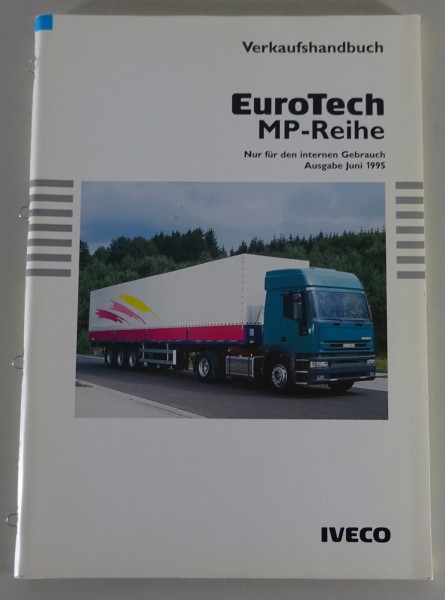 Verkaufshandbuch / Verkäuferhandbuch Iveco Eurotech MP-Reihe Stand 06/1995