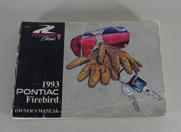 Owner´s Manual / Handbook Pontiac Firebird from 1993