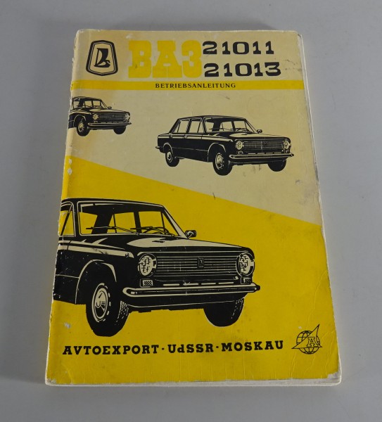 Betriebsanleitung / Handbuch Lada 1300 / 1200S VAZ 21011 / 21013