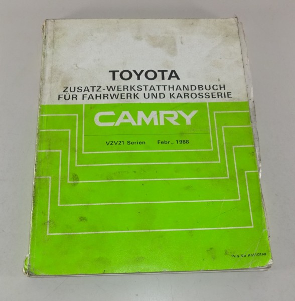 Werkstatthandbuch Toyota Camry Nachtrag Stand 02/1988