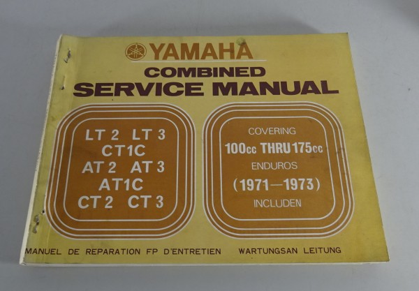 Werkstatthandbuch Yamaha LT2 / LT3 / CT1C / AT2 / AT3 / AT1C / CT2 / CT3 ab 1971
