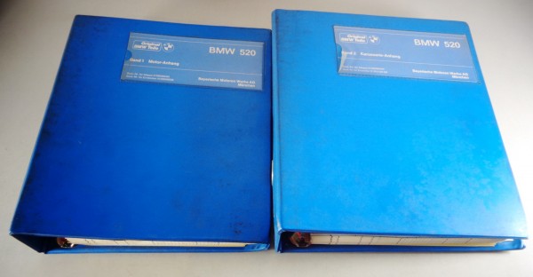 Teilekatalog BMW 5er E12 520 / 520 A / 520 i Stand 1972 / 1973