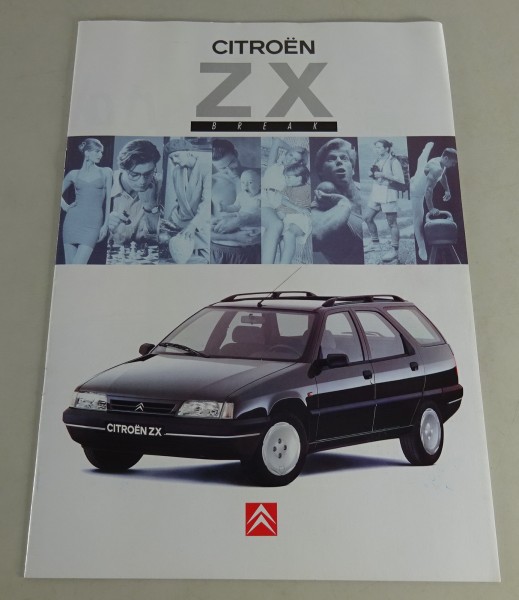 Prospekt / Brochure Citroen ZX Break Stand 08/1994