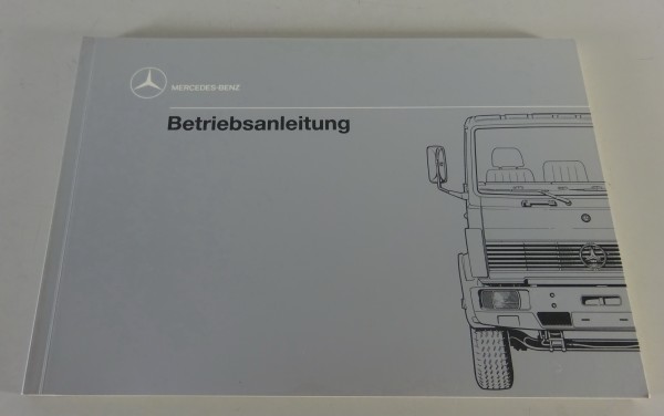 Betriebsanleitung Mercedes Benz LKW leichte Klasse LK 709 - 1520 von 02/1989