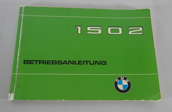 Betriebsanleitung / Handbuch BMW 1502 Stand 11/1975