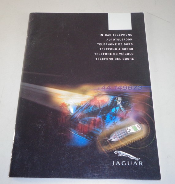 Instrucciones de uso Jaguar Telefono del coche en jaguar XKR / XK8 etc. 12/2004