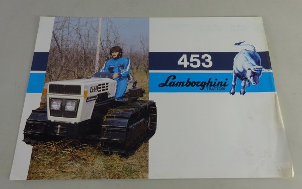 Prospektblatt Lamborghini Trattori C 453 / C 453 L - original