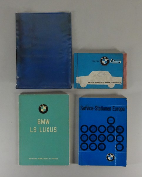 Bordmappe + Betriebsanleitung / Handbuch BMW LS Luxus Stand 01/1962