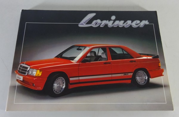 Katalog Lorinser Mercedes-Benz W460, W126, W123, R107, T1, W201, W116 Mj. 1984
