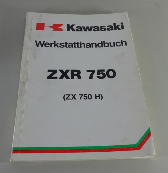Werkstatthandbuch Kawasaki ZXR 750 / ZX 750 H Stand 06/1989