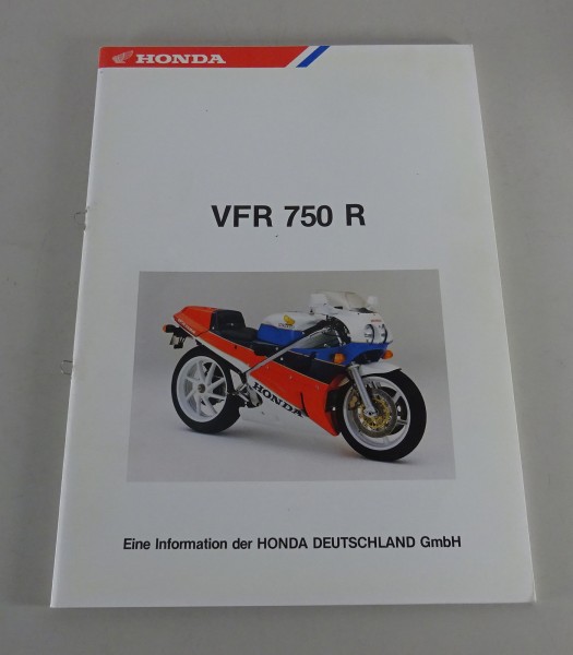 Technische Information Motorrad Honda VFR 750 R Sporttourer Stand 01/1988