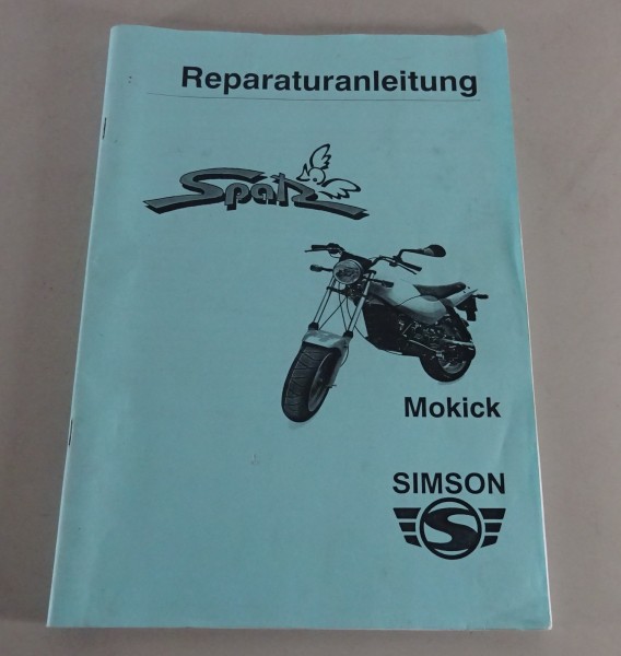 Werkstatthandbuch / Reparaturhandbuch Simson MZ Spatz Stand 2000