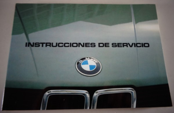 Instrucciones de servicio BMW Serie 5 E28 518 - 520i - 525i - 528i 03/1981