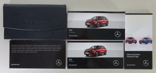 Bordmappe + Betriebsanleitung Mercedes Benz EQA Typ H243 Stand 02/2024