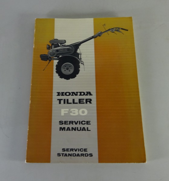 Workshop Manual / Service Manual Honda Tiller F 30 from 08/1965
