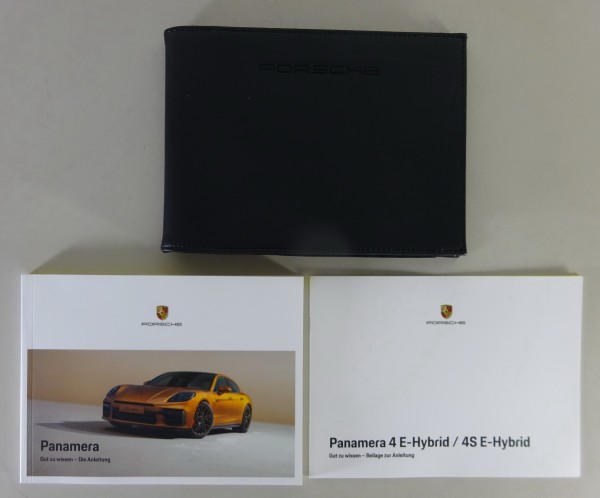 Betriebsanleitung / Handbuch Porsche Panamera Typ 972 Modelljahr 2024