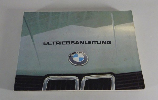 Betriebsanleitung / Handbuch BMW 5er E28 518 520i 525e/i 524td 528i von 03/1983