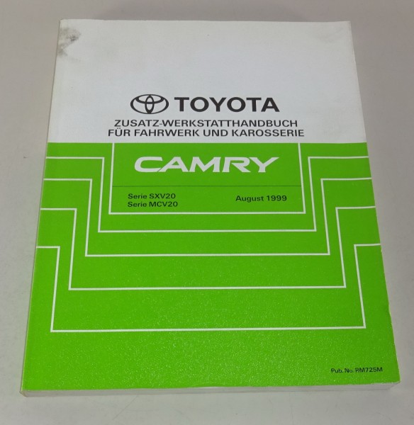 Werkstatthandbuch Toyota Camry Nachtrag Stand 08/1999